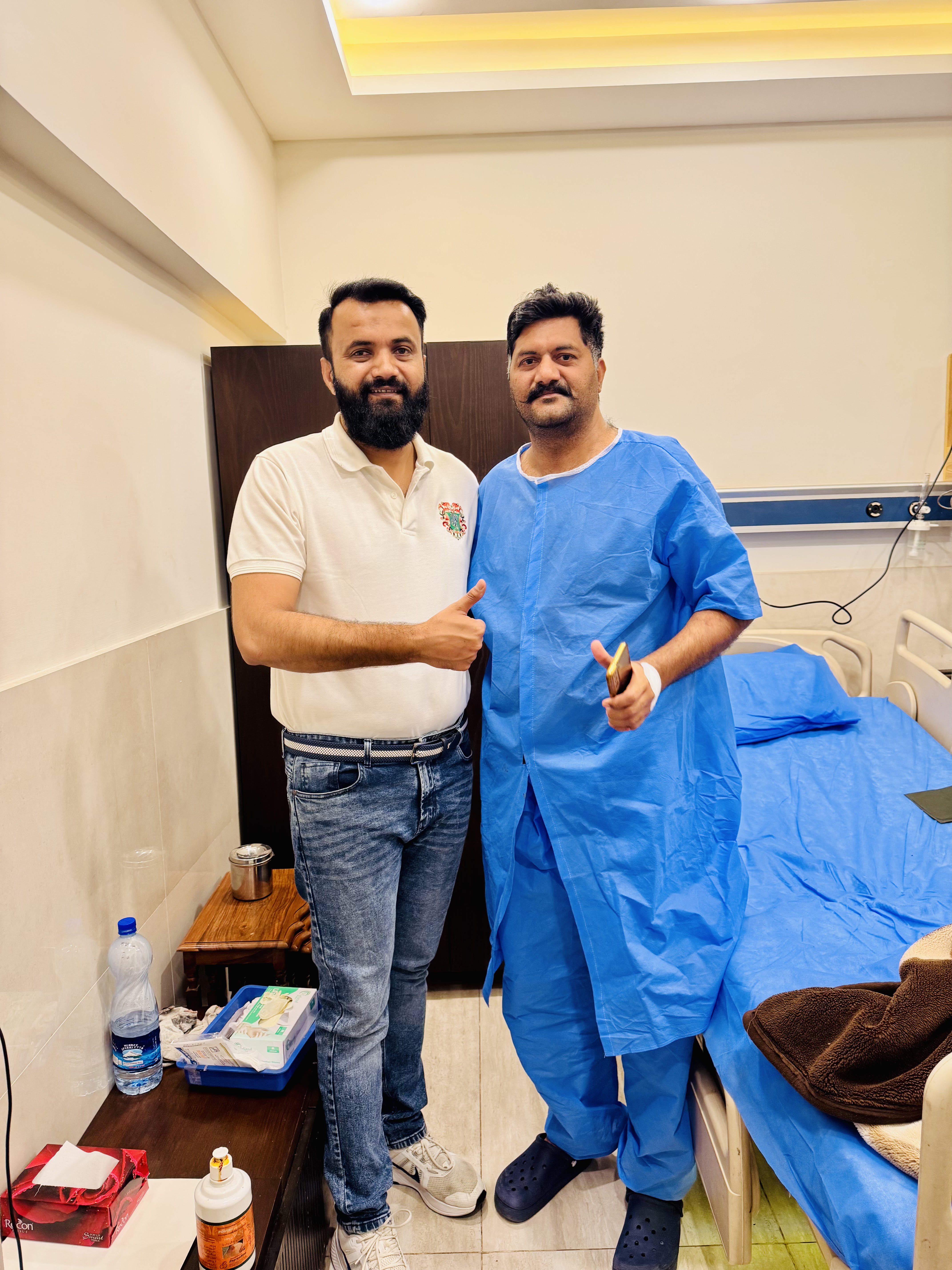 Photograph from the practice of Dr. Awais Malik