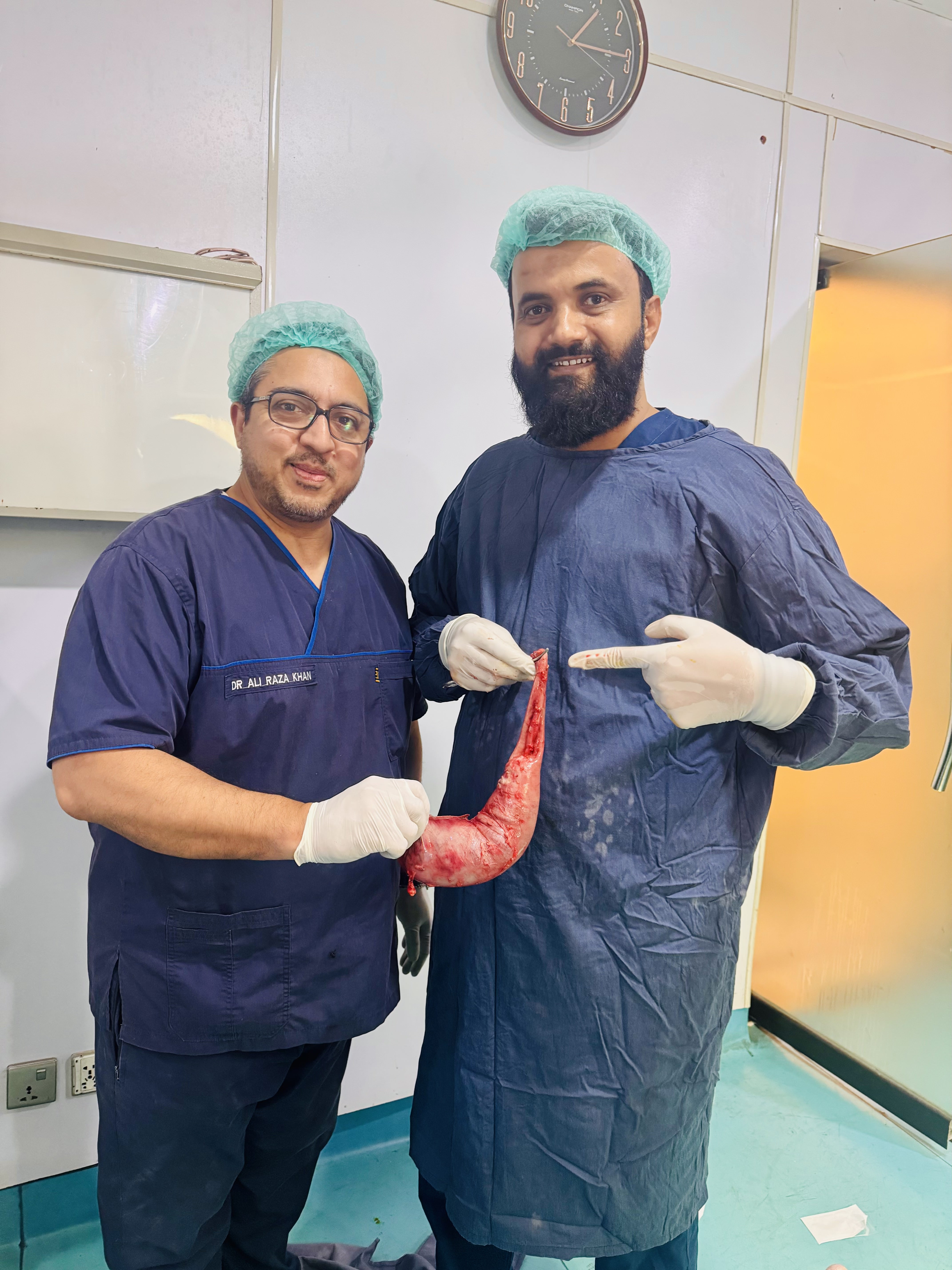 Photograph from the practice of Dr. Awais Malik