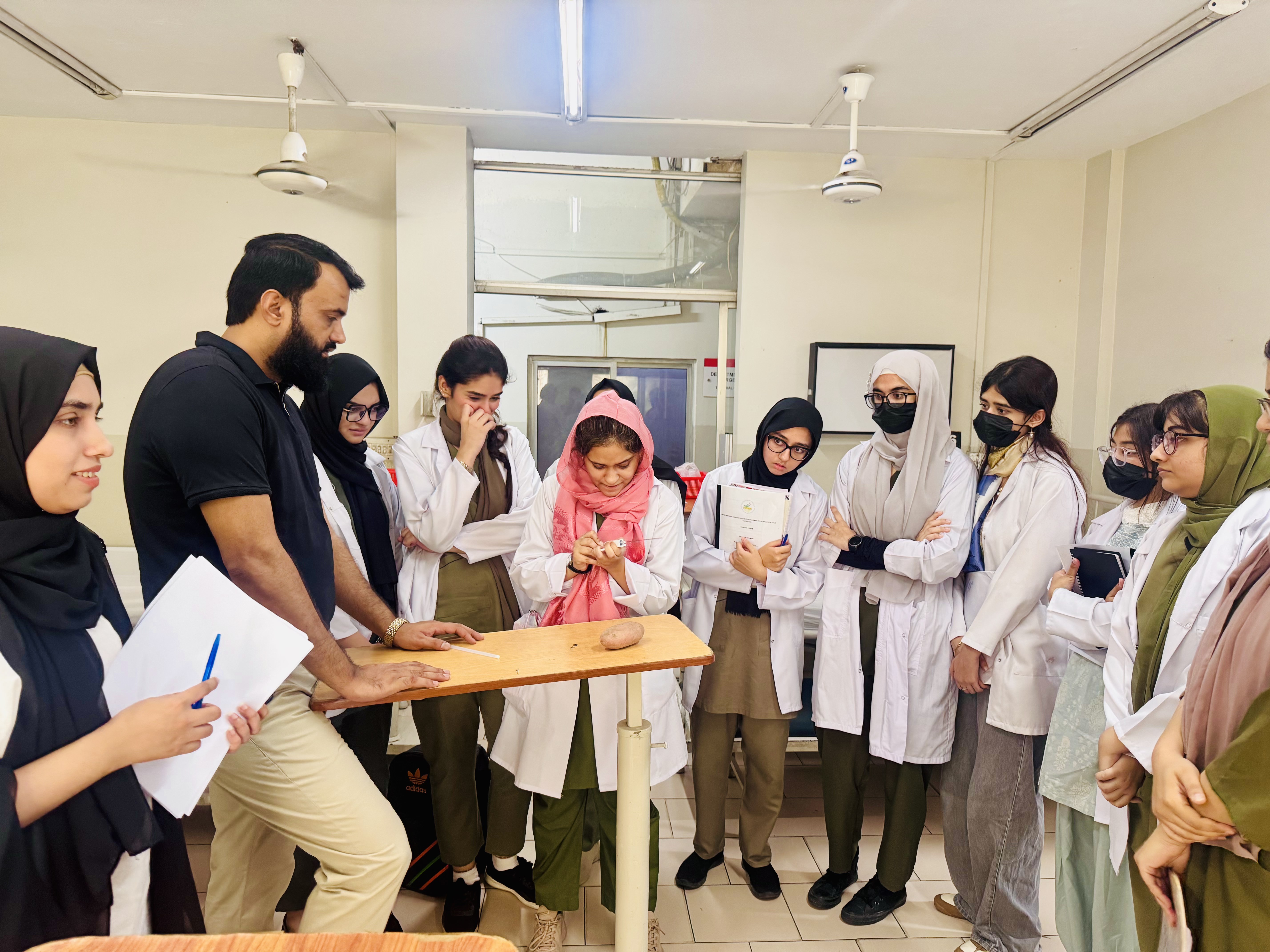 Photograph from the practice of Dr. Awais Malik